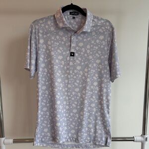 Bad birdie floral Patterned Polo Shirt